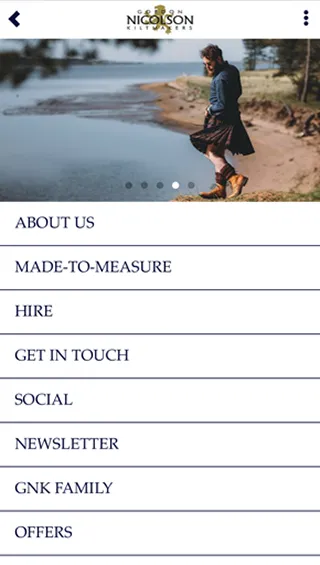 Gordon Nicolson Kiltmakers | Indus Appstore | Screenshot