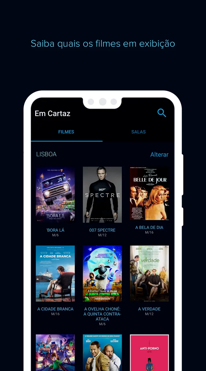 SAPO Cinema | Indus Appstore | Screenshot