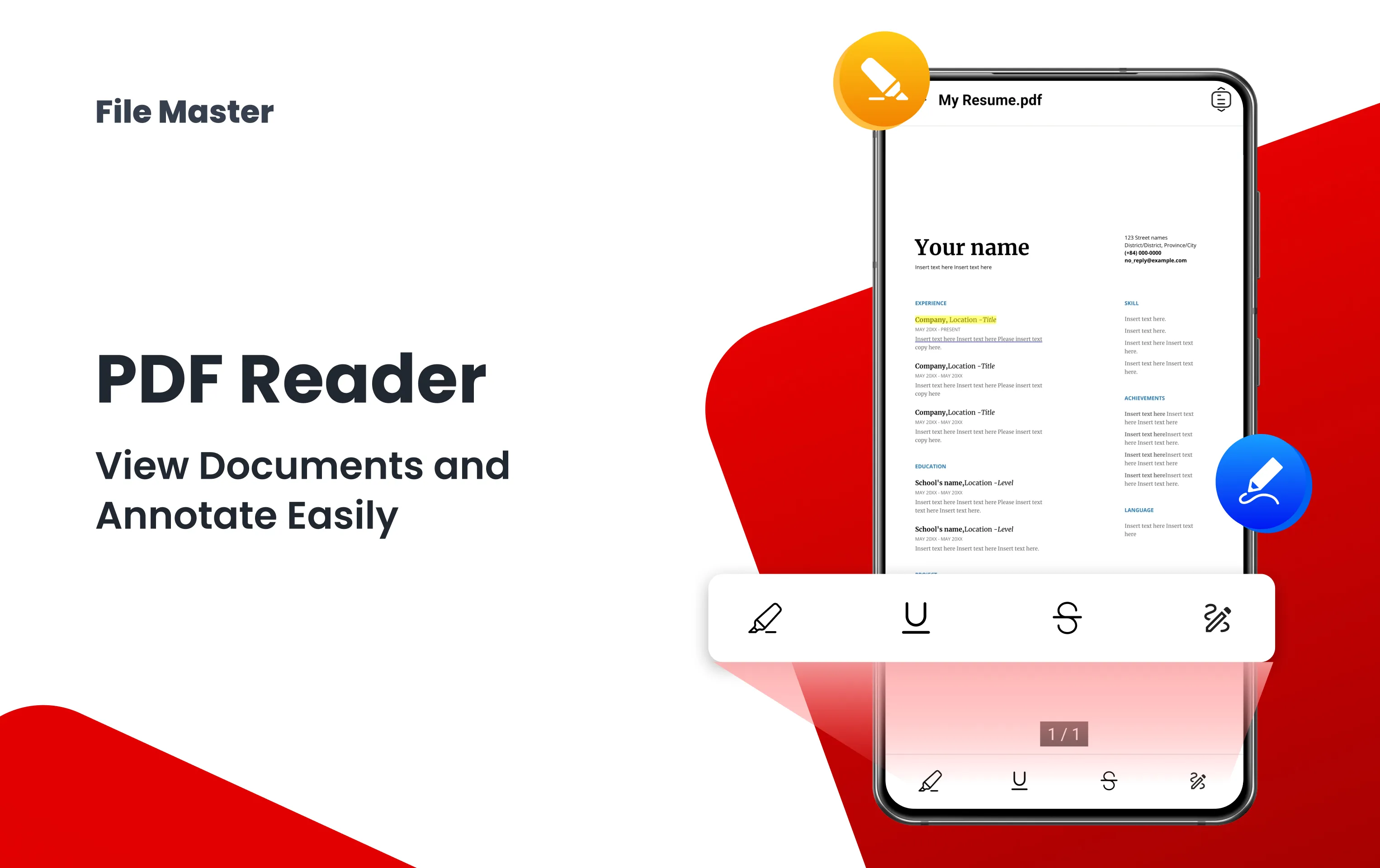 PDF Reader - PDF Scanner | Indus Appstore | Screenshot