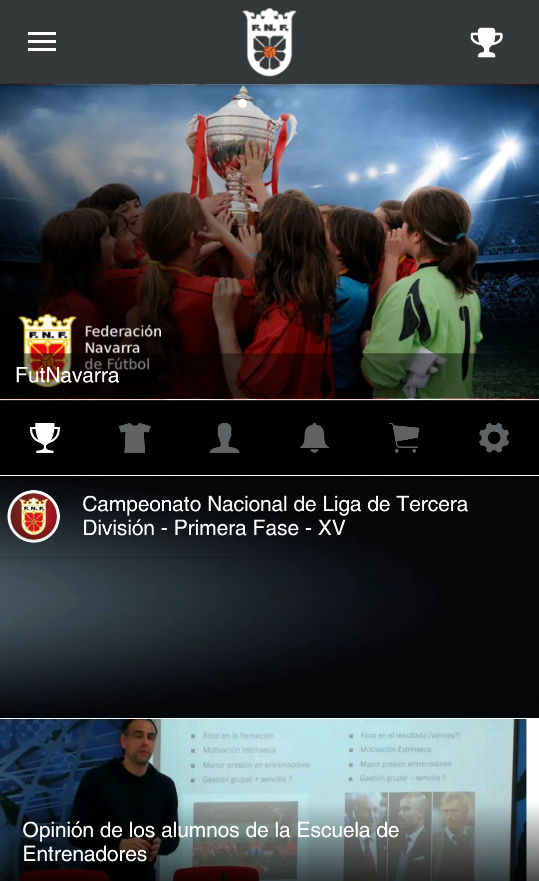 FutNavarra | Indus Appstore | Screenshot