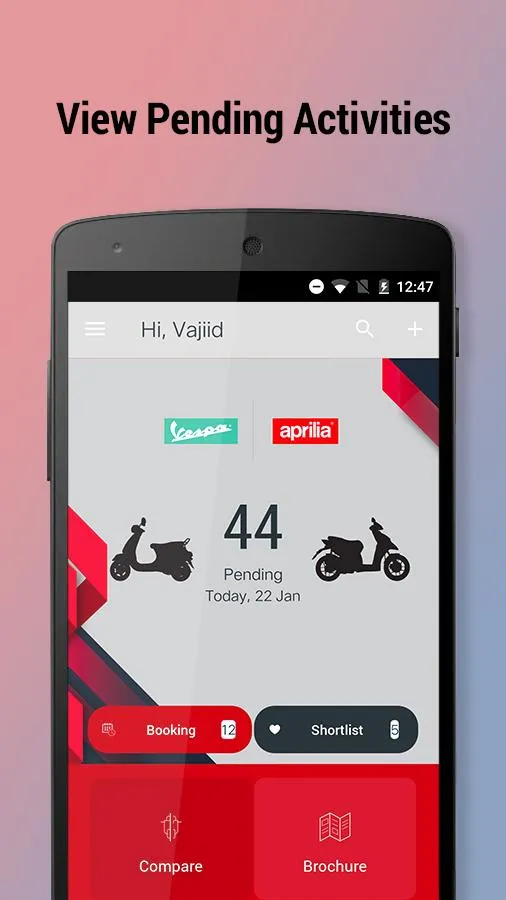 Vespa /Aprilia - Lead Manageme | Indus Appstore | Screenshot