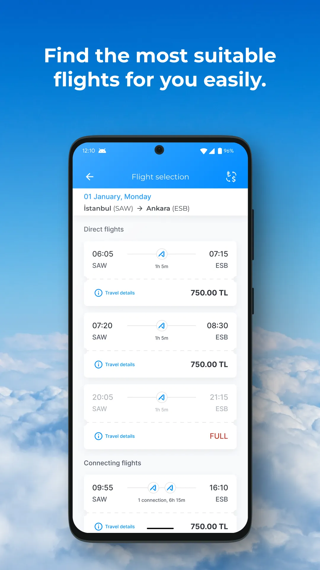 AJet - Cheap Flight Ticket | Indus Appstore | Screenshot