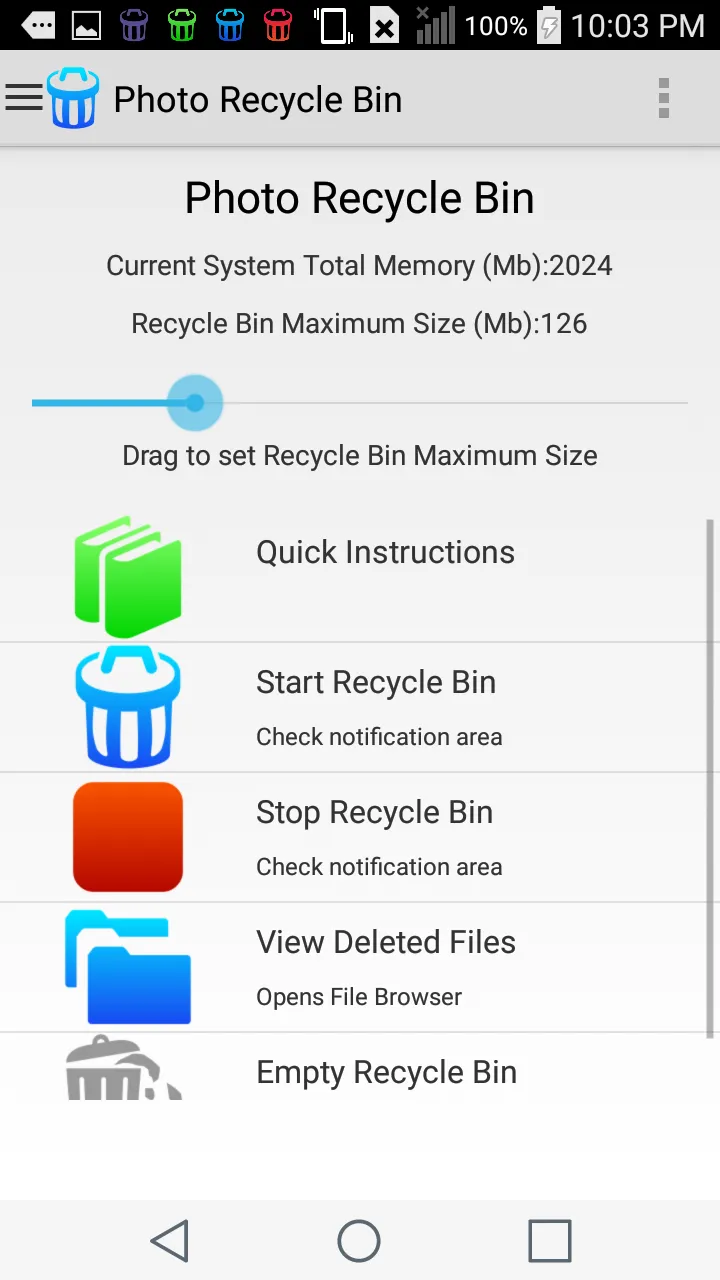 Photo Recycle Bin | Indus Appstore | Screenshot