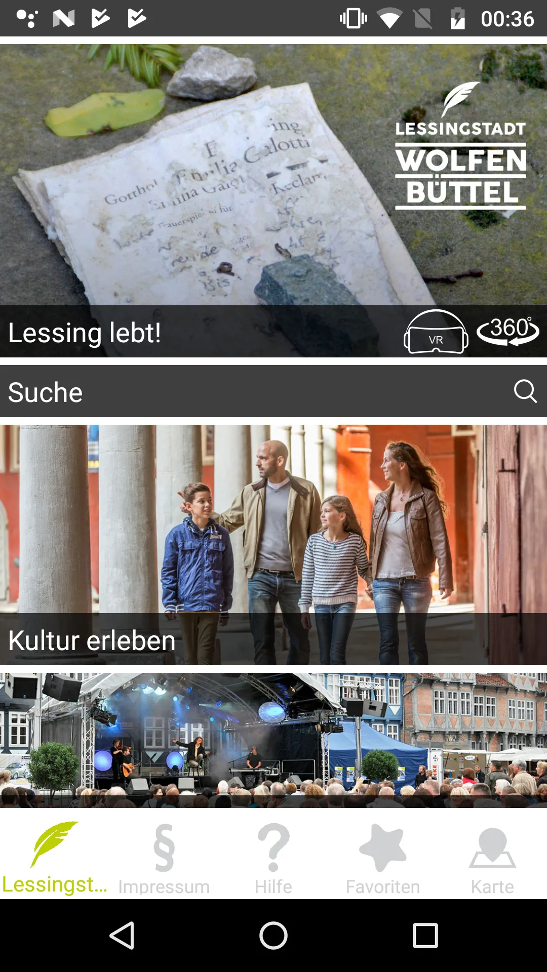 Lessingstadt Wolfenbüttel-App | Indus Appstore | Screenshot