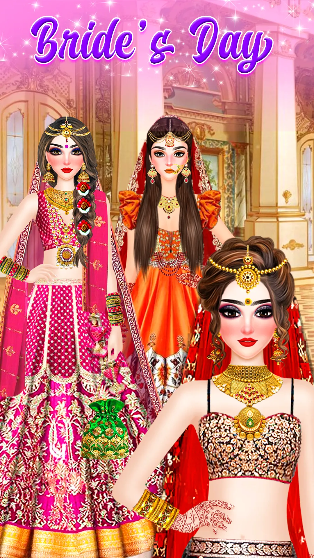 Indian Bridal Makeover Game | Indus Appstore | Screenshot