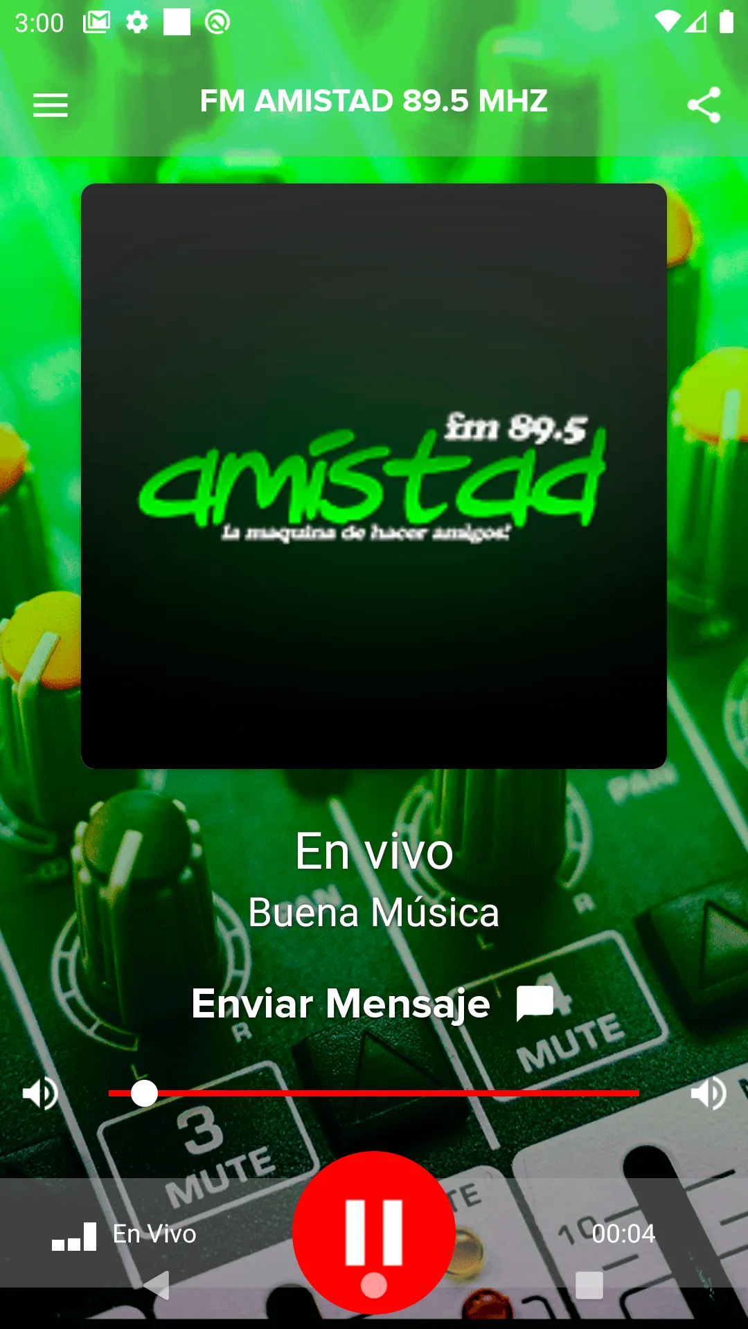 Fm Amistad 89.5 | Indus Appstore | Screenshot