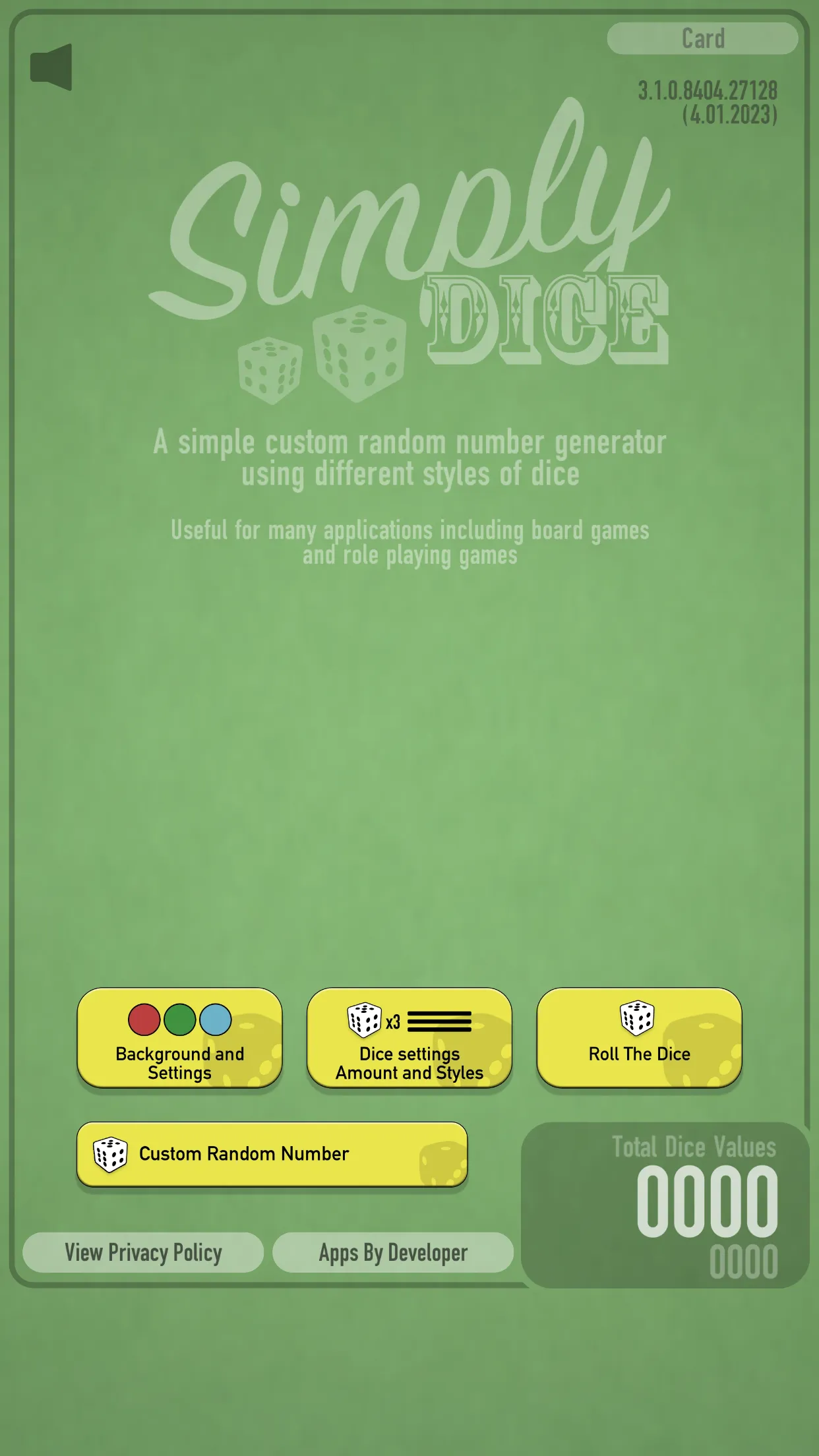 Simply Dice | Indus Appstore | Screenshot