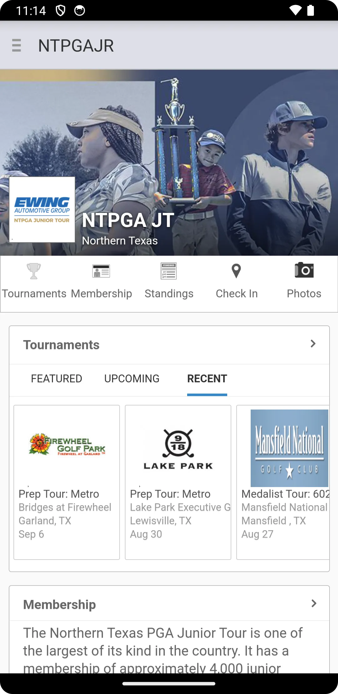 Northern Texas PGA Junior Tour | Indus Appstore | Screenshot