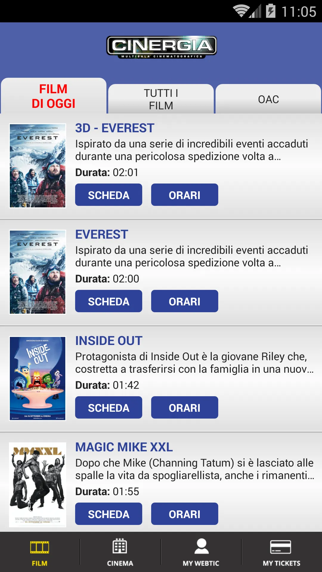 Webtic Cinergia Cinema | Indus Appstore | Screenshot