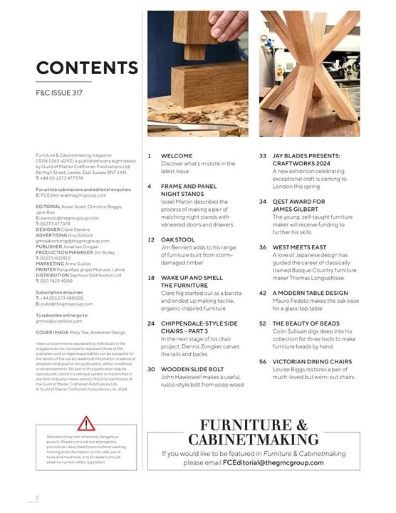 Furniture & Cabinetmaking Mag | Indus Appstore | Screenshot