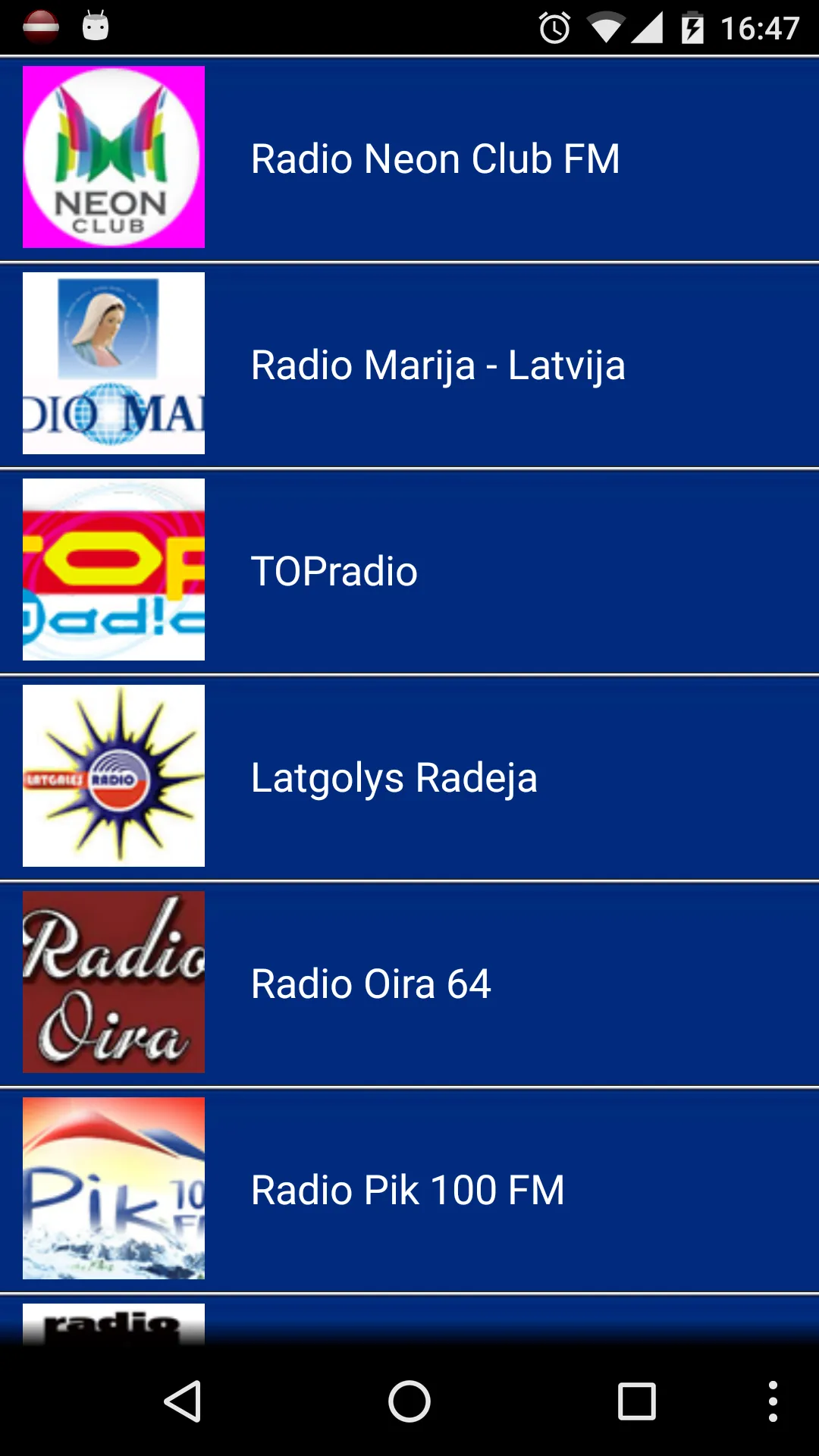 Radio Latvia | Indus Appstore | Screenshot