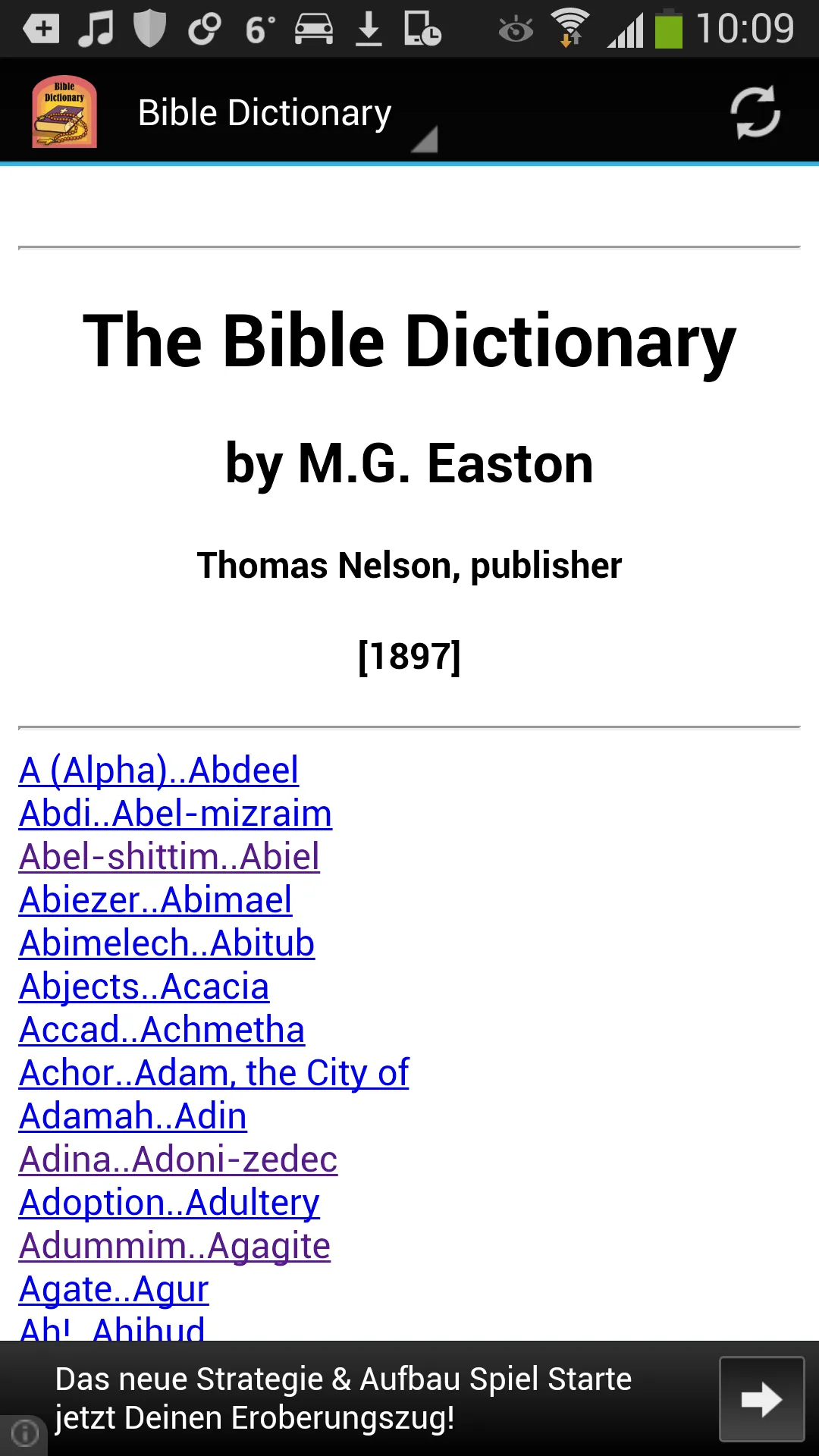 Easton KJV Bible Dictionary | Indus Appstore | Screenshot