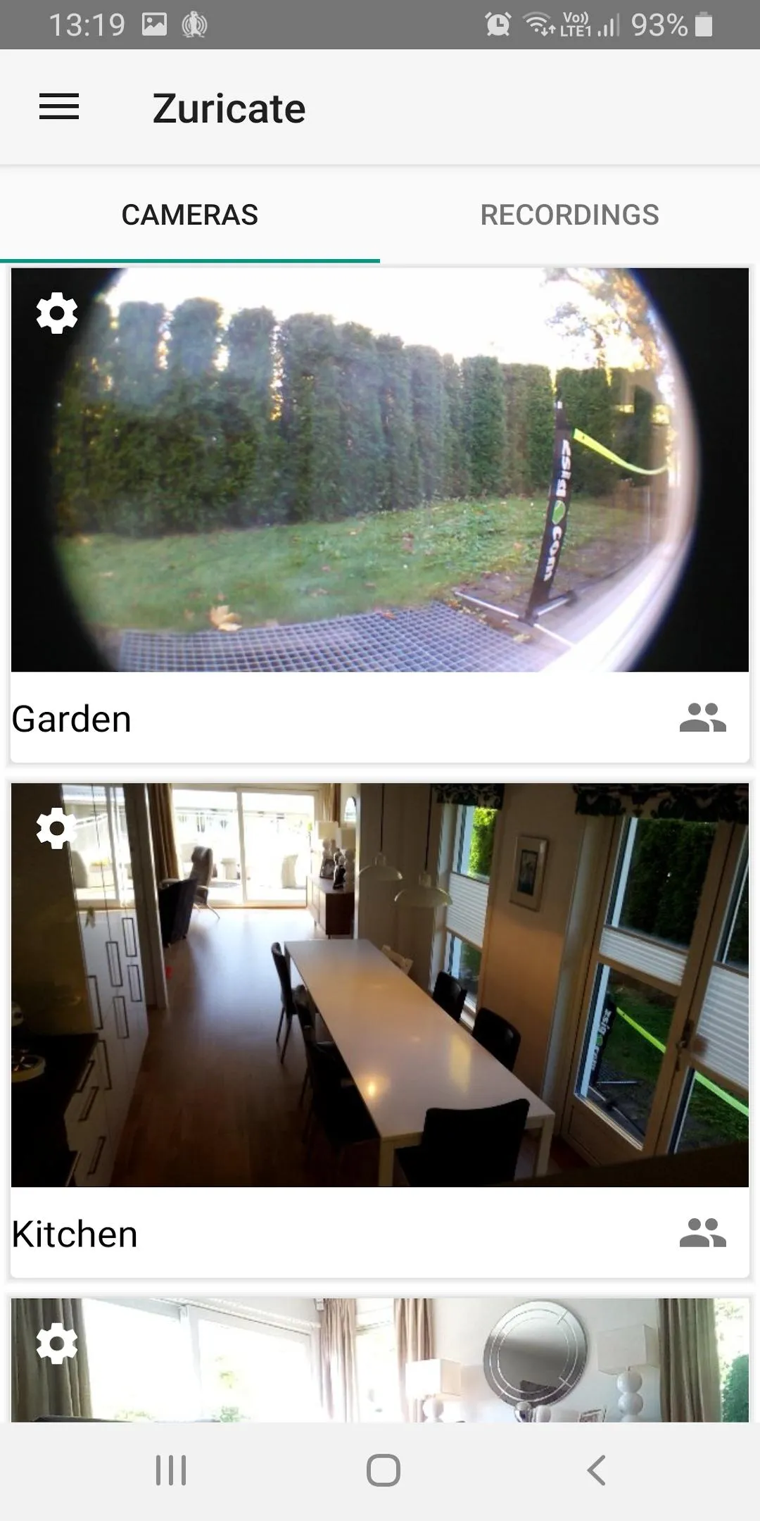 Zuricate Video Surveillance | Indus Appstore | Screenshot