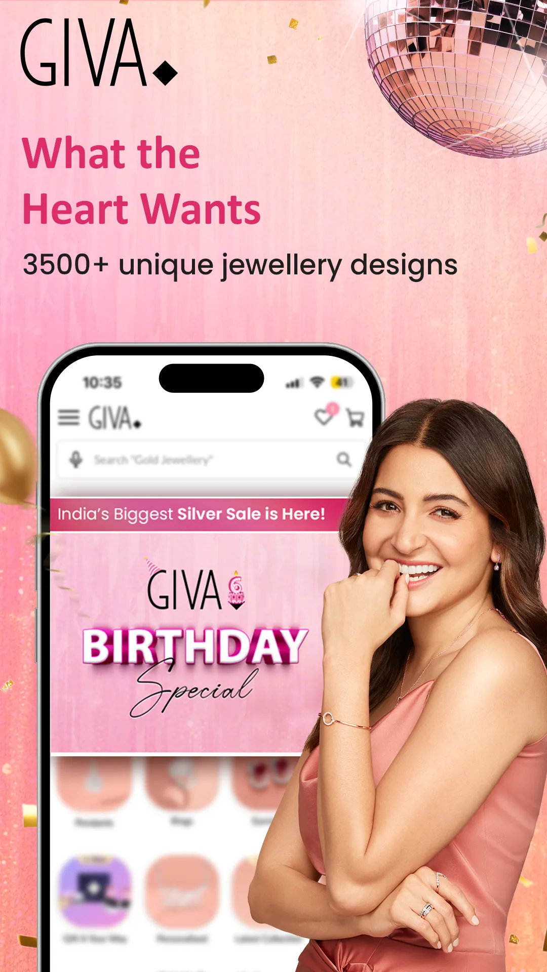 GIVA: Silver & Gold Jewellery | Indus Appstore | Screenshot