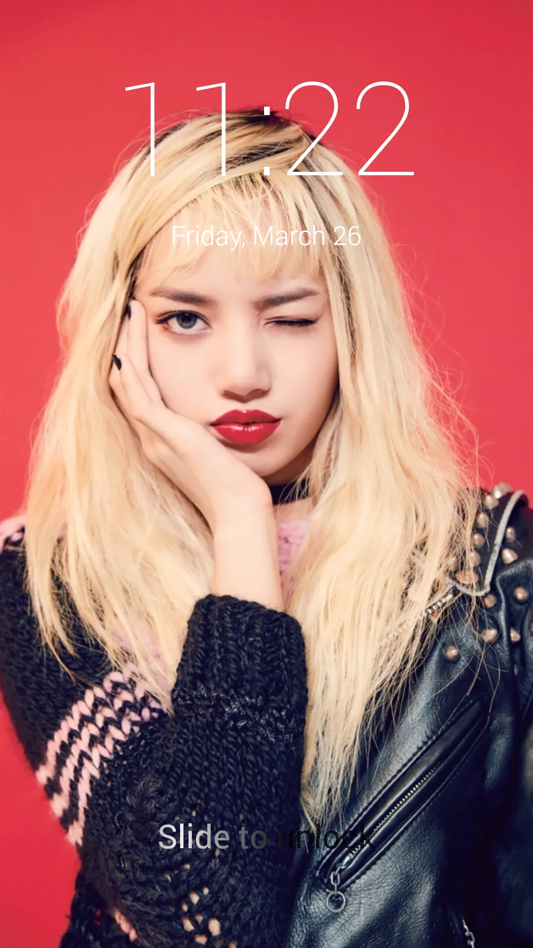 Lisa BlackPink Lock Screen | Indus Appstore | Screenshot