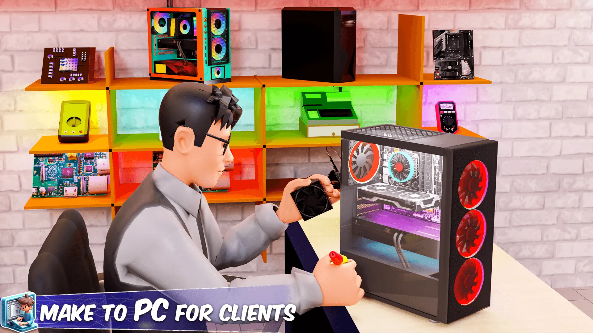 PC Builder 3D - PC Simulator | Indus Appstore | Screenshot