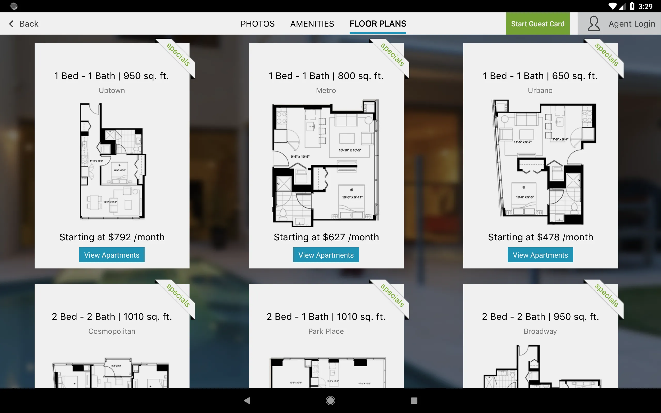 RentCafe Kiosk | Indus Appstore | Screenshot