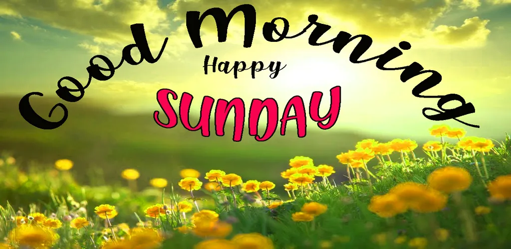 Happy Sunday GIF Greeting. | Indus Appstore | Screenshot