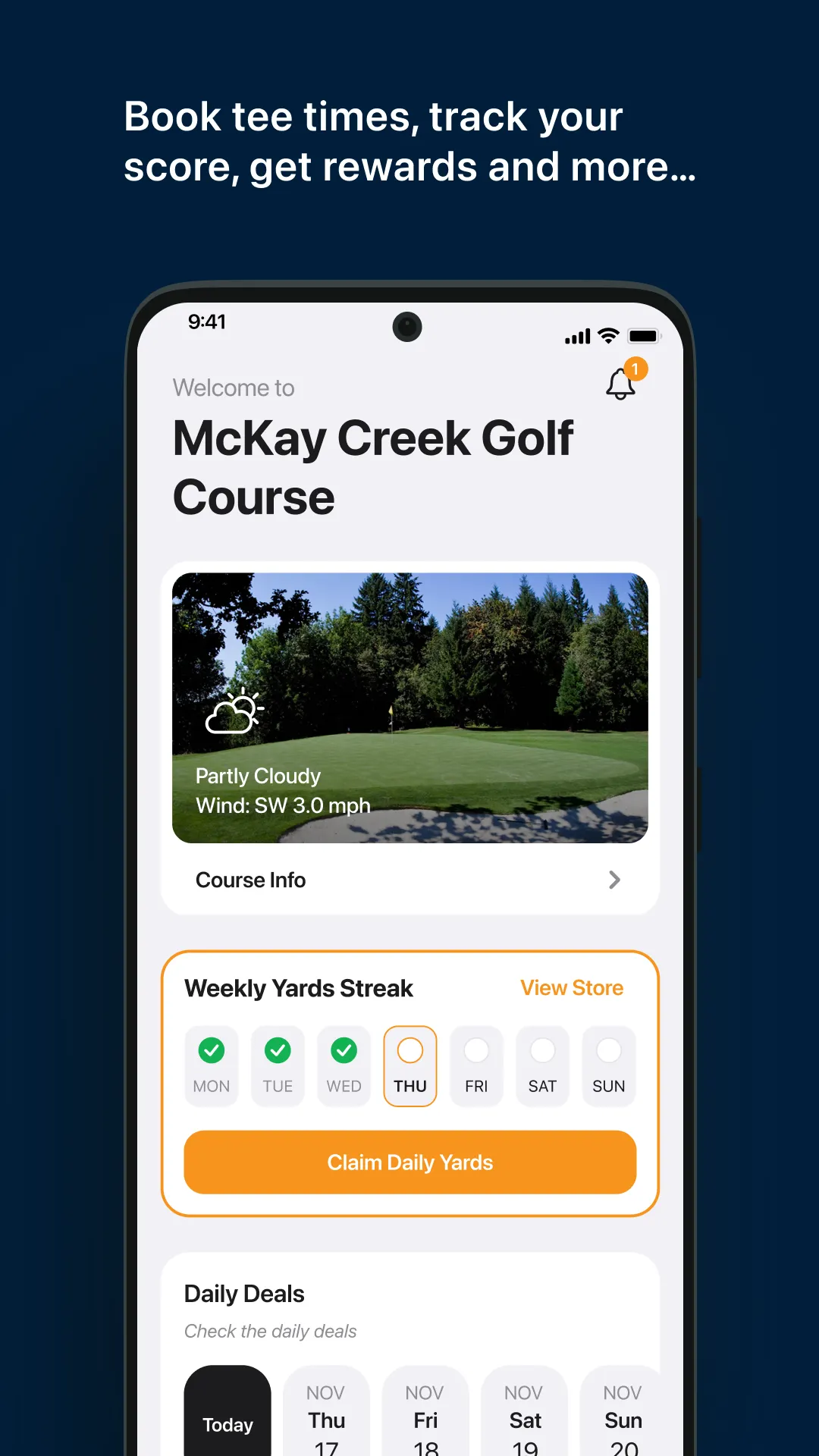 McKay Creek Golf Course | Indus Appstore | Screenshot