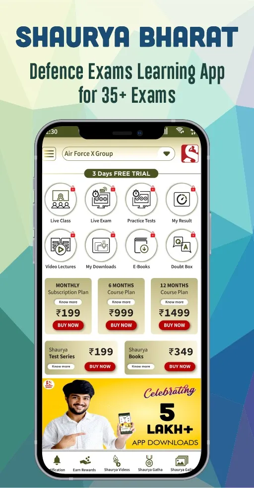 Shaurya Bharat Defence Exams | Indus Appstore | Screenshot