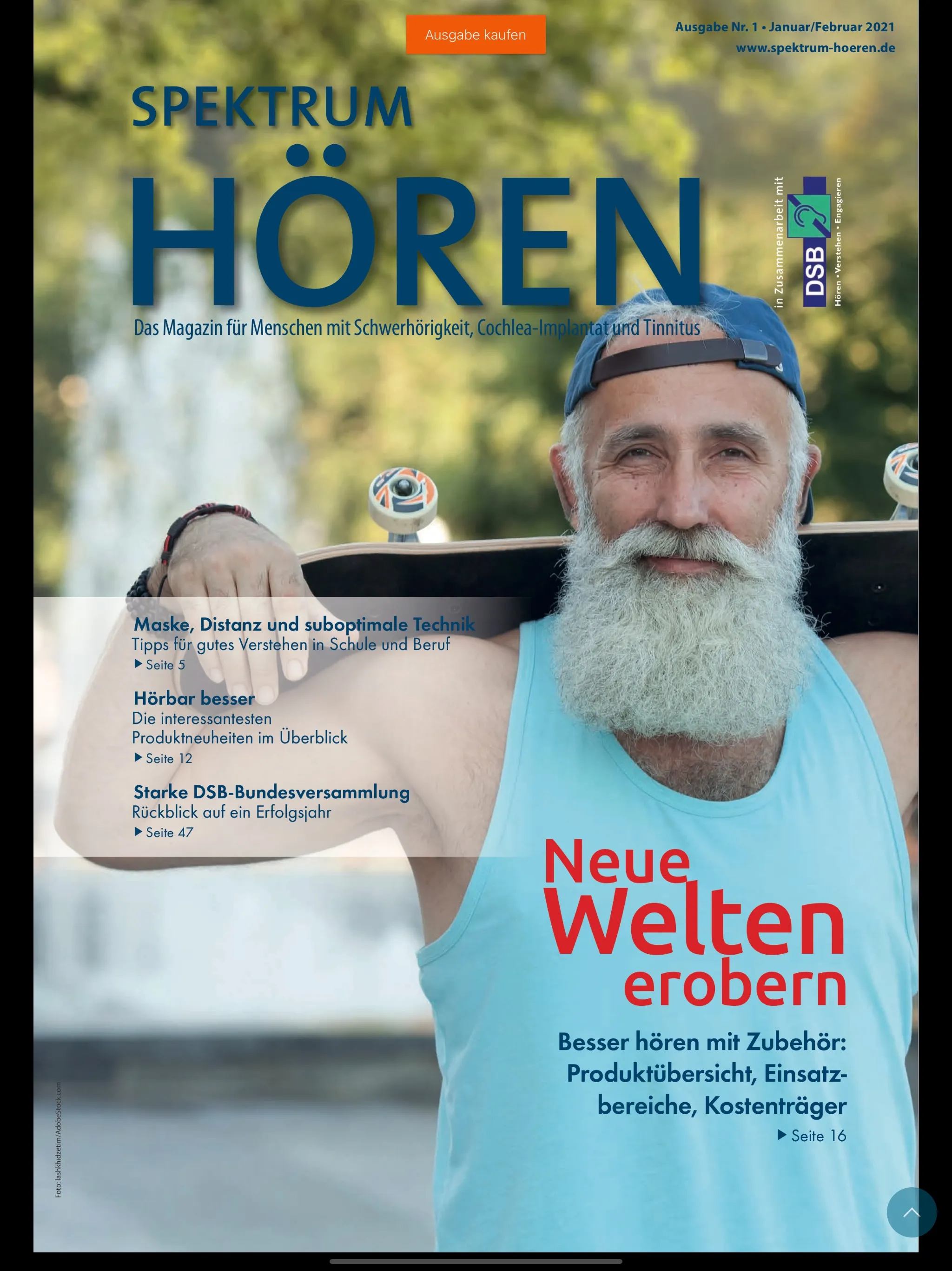 Spektrum-Hören Magazin | Indus Appstore | Screenshot