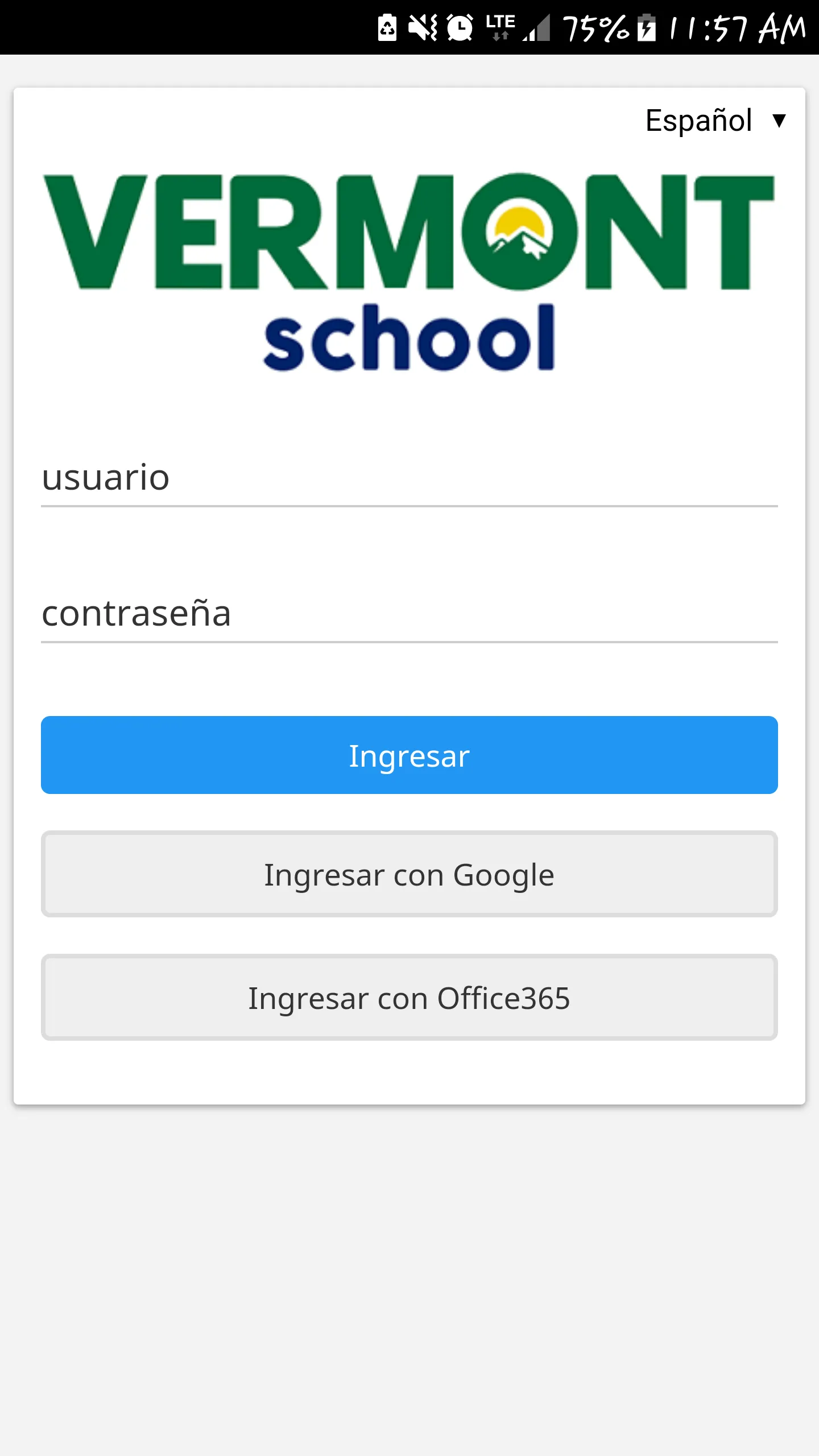 Vermont School | Indus Appstore | Screenshot