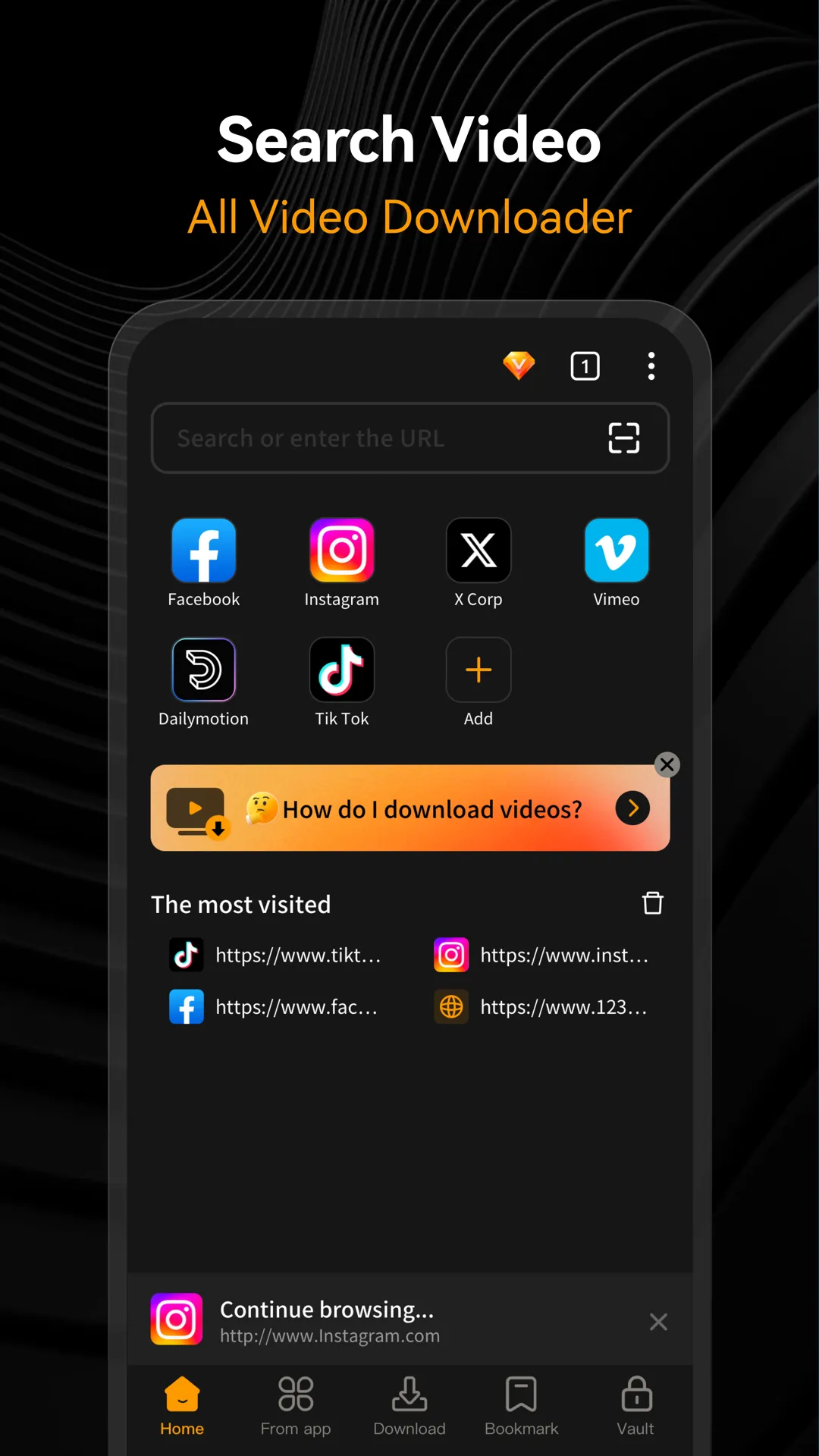 All Video Downloader | Indus Appstore | Screenshot