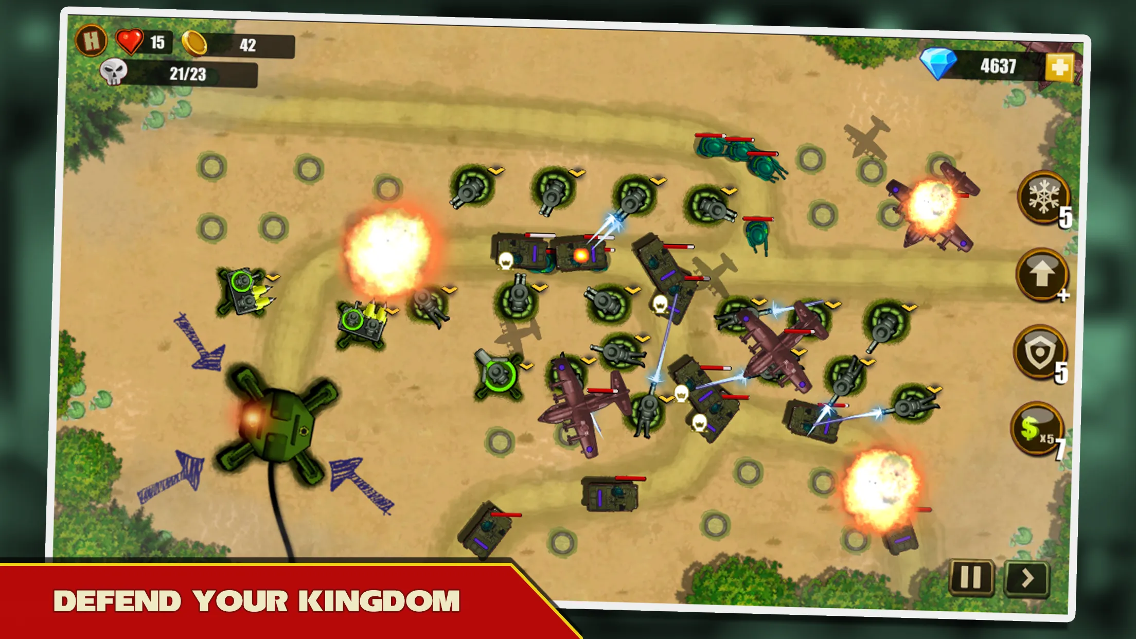 Tower Defense: Toy War | Indus Appstore | Screenshot