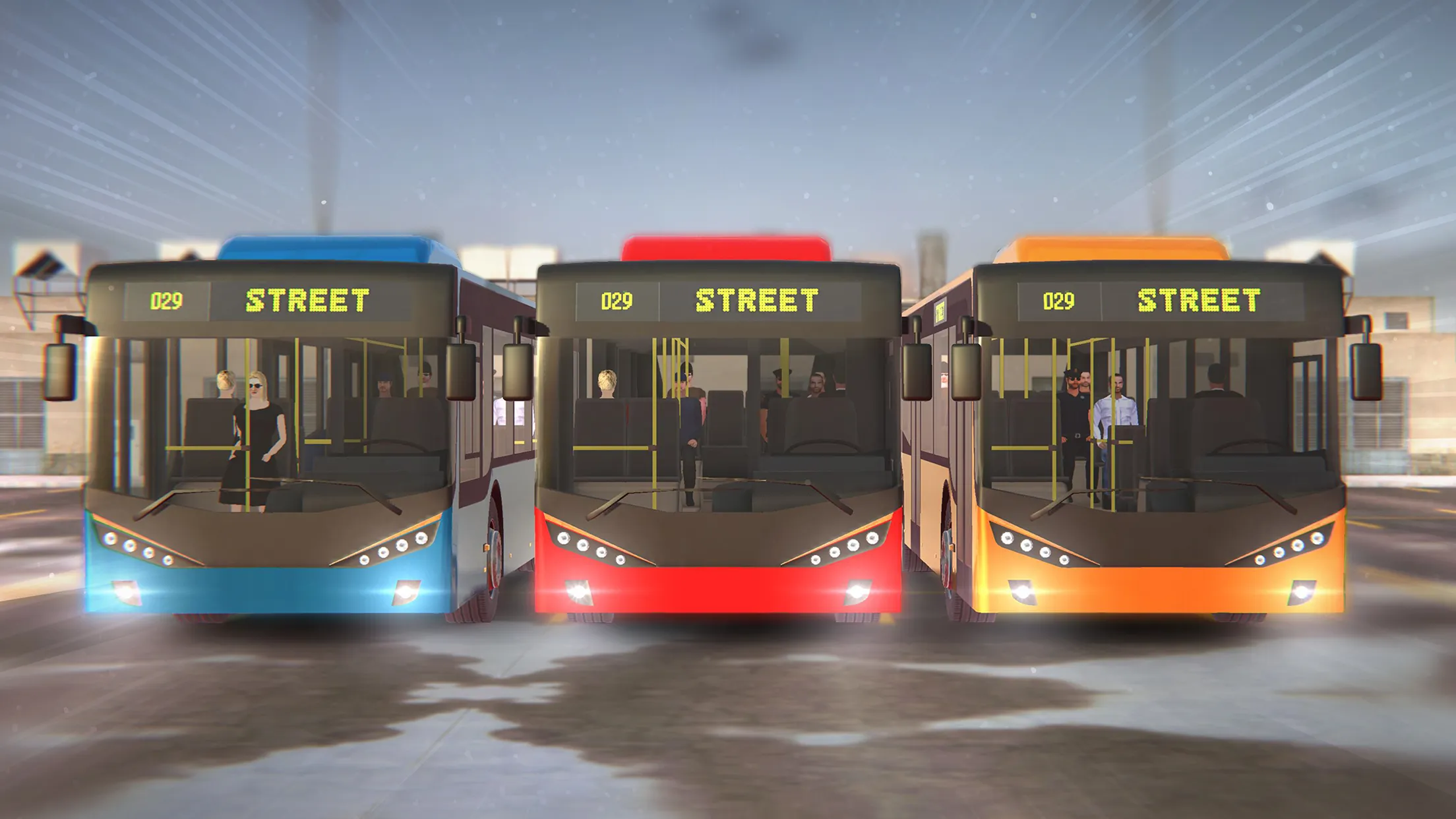 Red Bus Game Driving Simulator | Indus Appstore | Screenshot