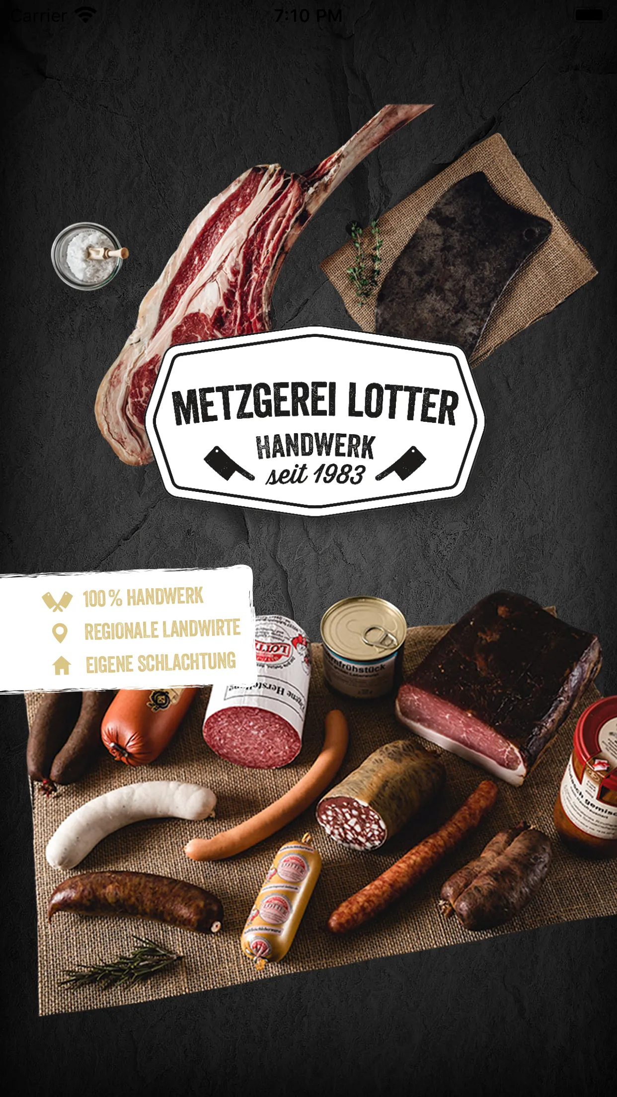 Metzgerei Lotter | Indus Appstore | Screenshot