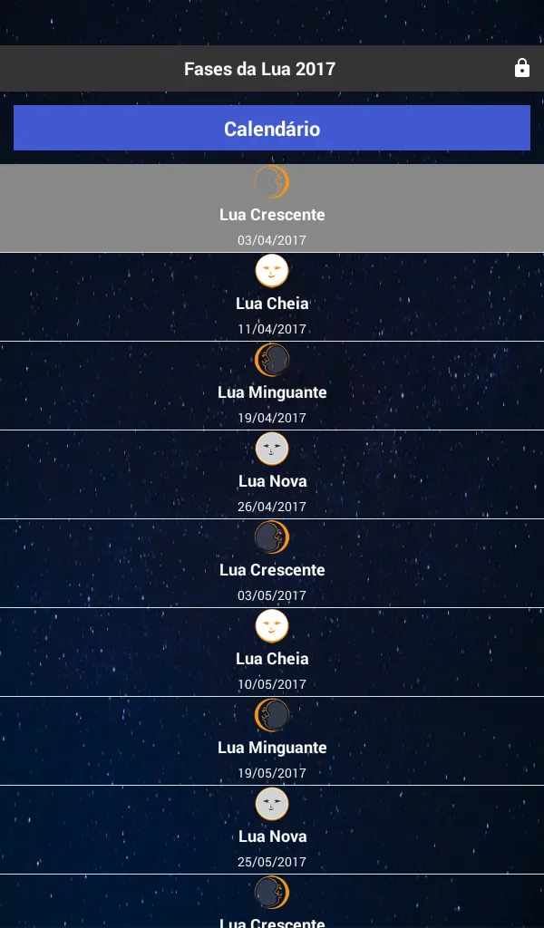 Fases da Lua com Widget | Indus Appstore | Screenshot