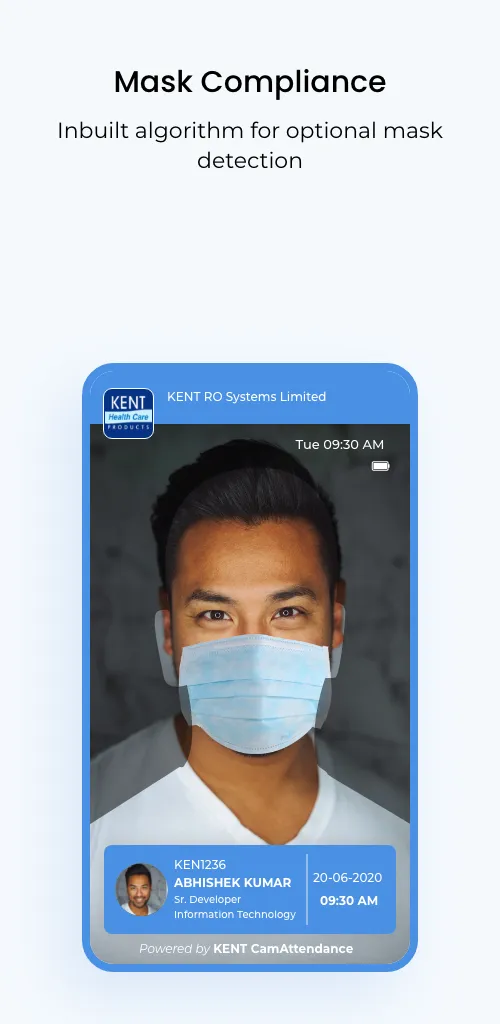 Kent CamAttendance Terminal | Indus Appstore | Screenshot