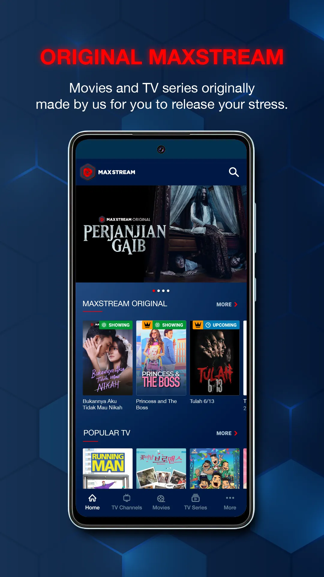 MAXstream - Movies, TV, Sports | Indus Appstore | Screenshot