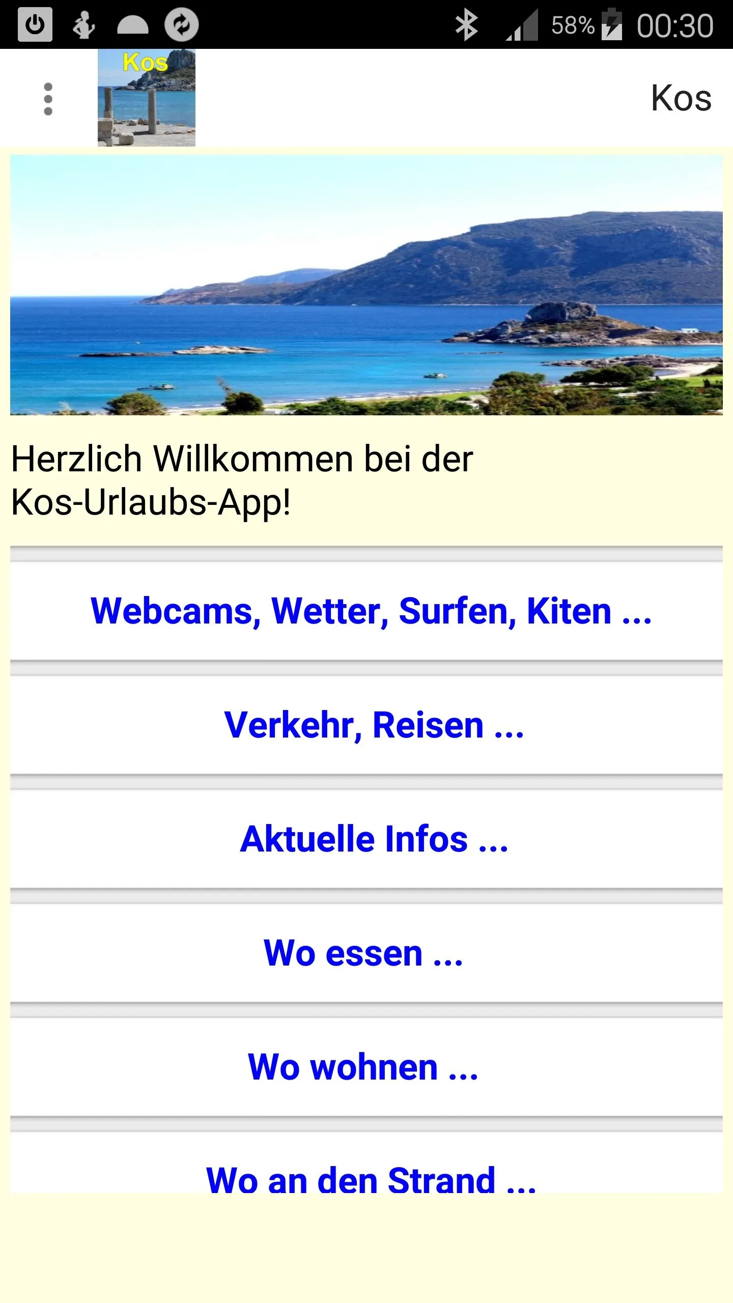 Kos App für den Urlaub | Indus Appstore | Screenshot