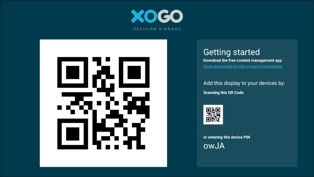 XOGO Player | Digital Signage | Indus Appstore | Screenshot