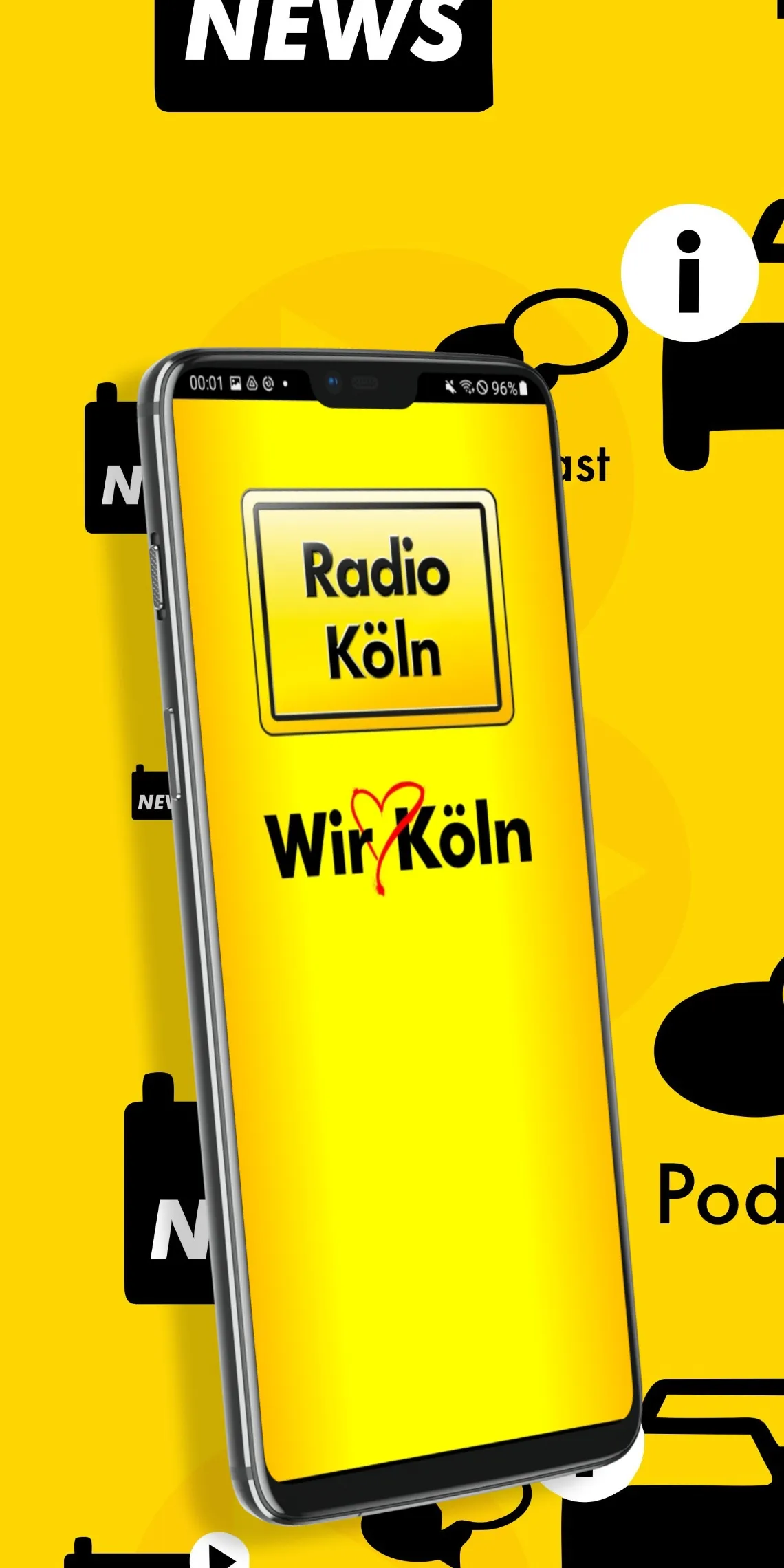 Radio Köln | Indus Appstore | Screenshot