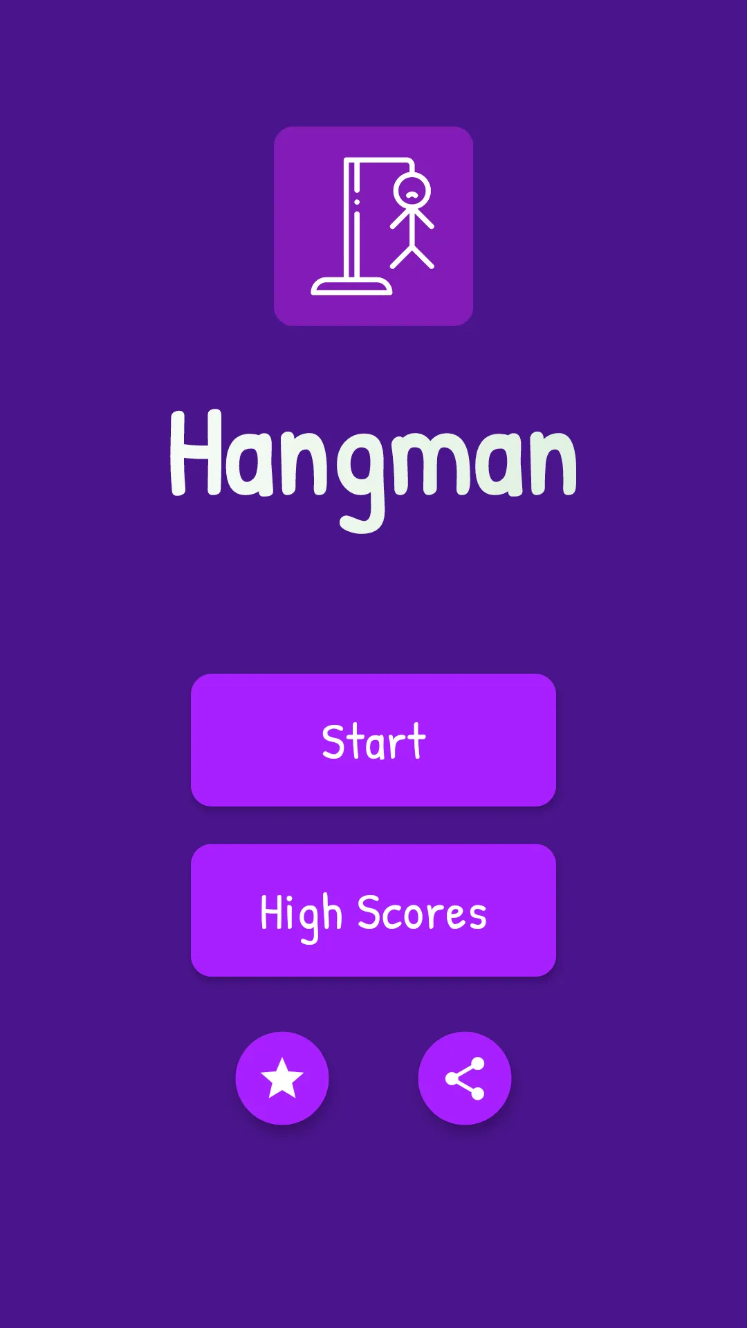 Hangman - Word Game | Indus Appstore | Screenshot