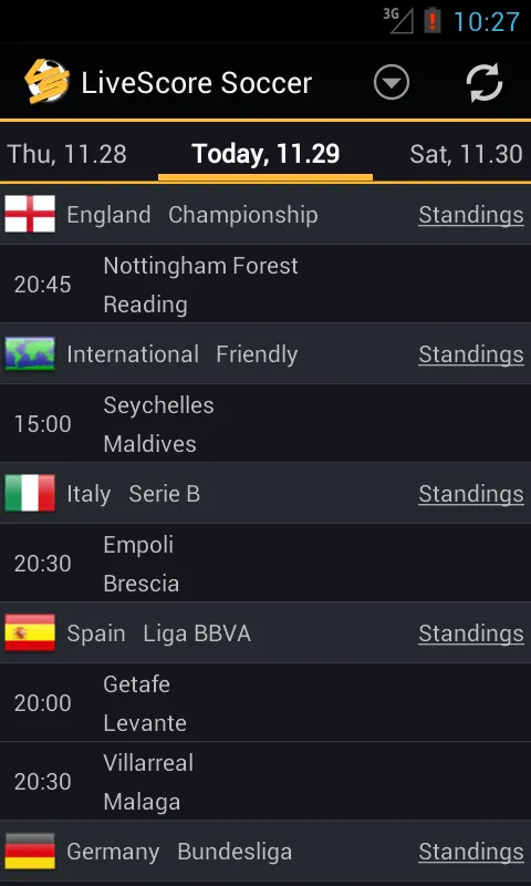 LiveScore Football | Indus Appstore | Screenshot