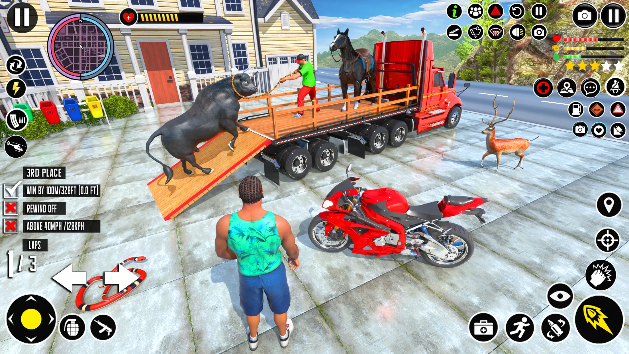 Animal Transport Truck Game 3D | Indus Appstore | Screenshot