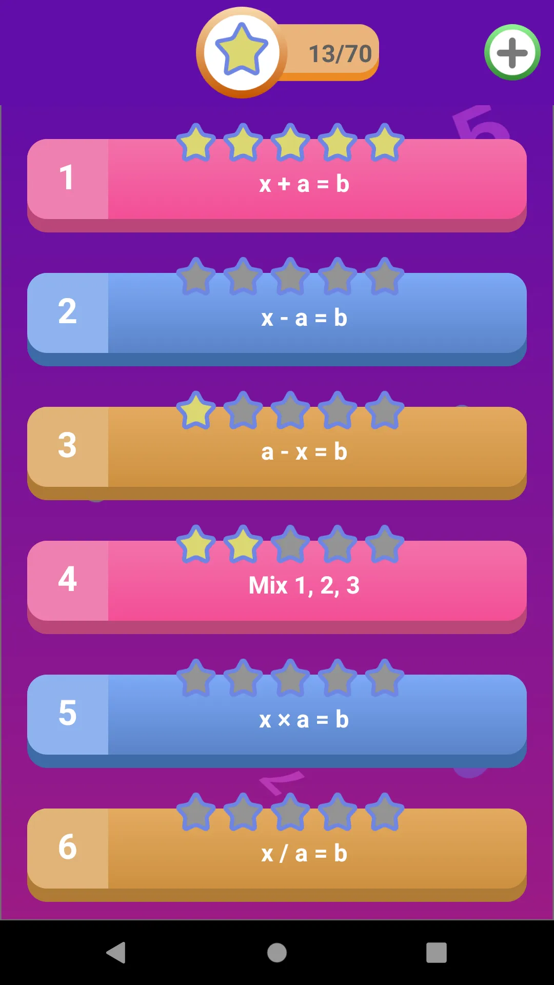 Linear Equations Trainer | Indus Appstore | Screenshot