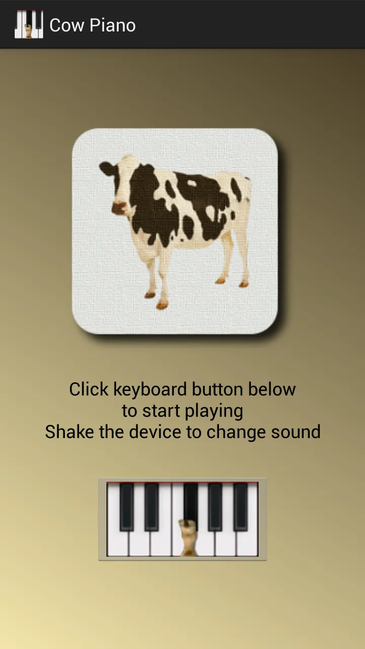 Cow Piano | Indus Appstore | Screenshot