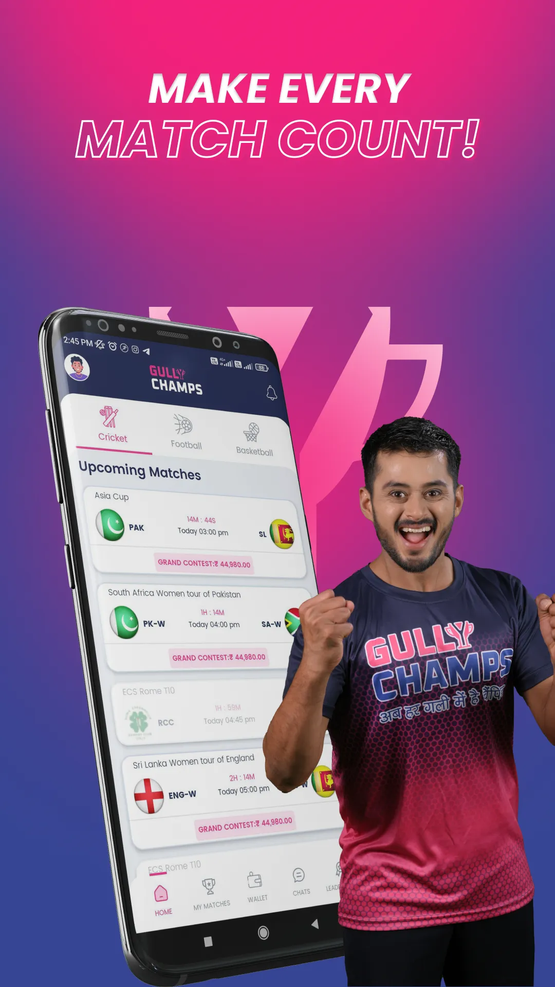 GULLY CHAMPS : Fantasy Sports | Indus Appstore | Screenshot