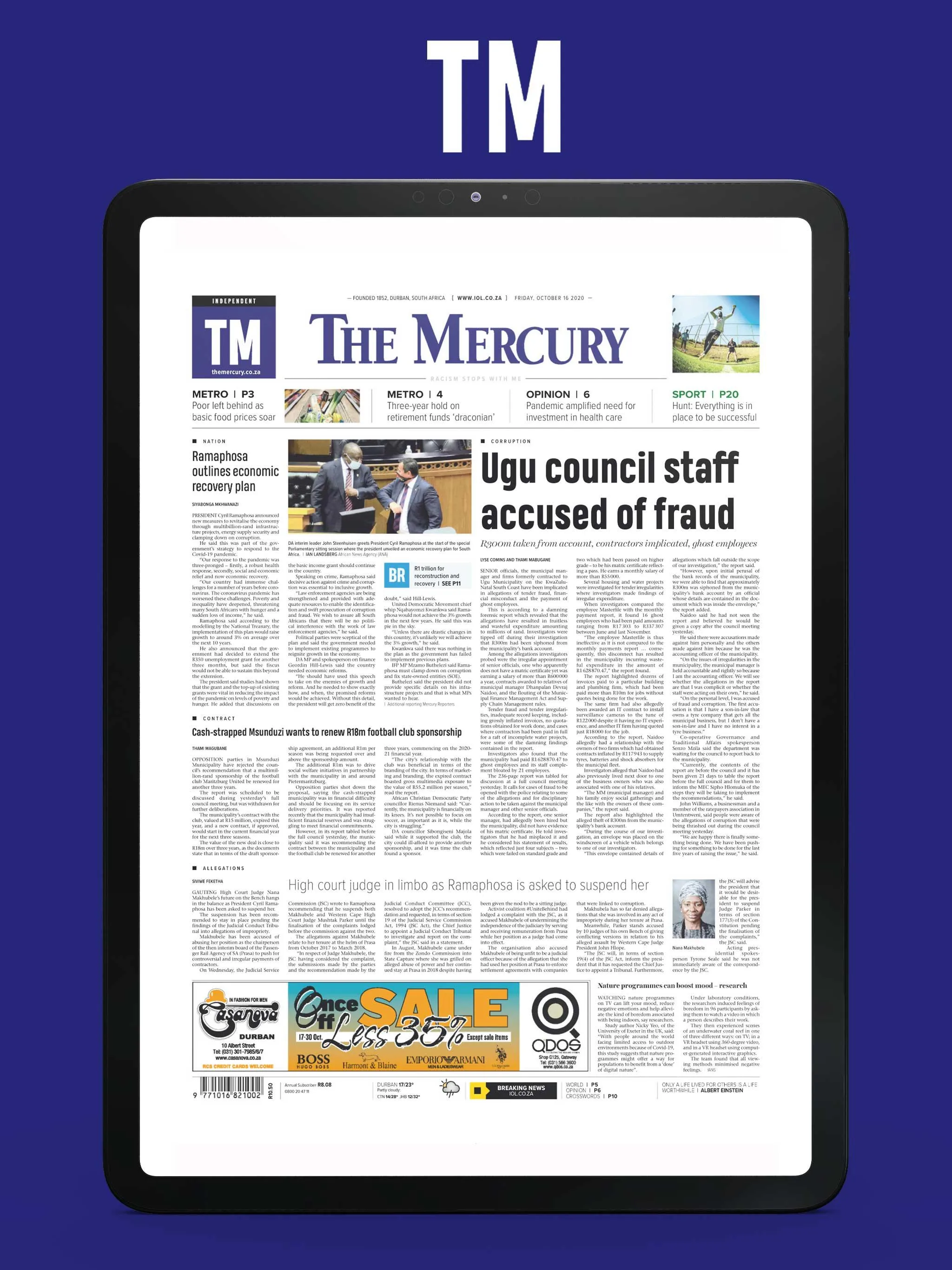 The Mercury SA | Indus Appstore | Screenshot