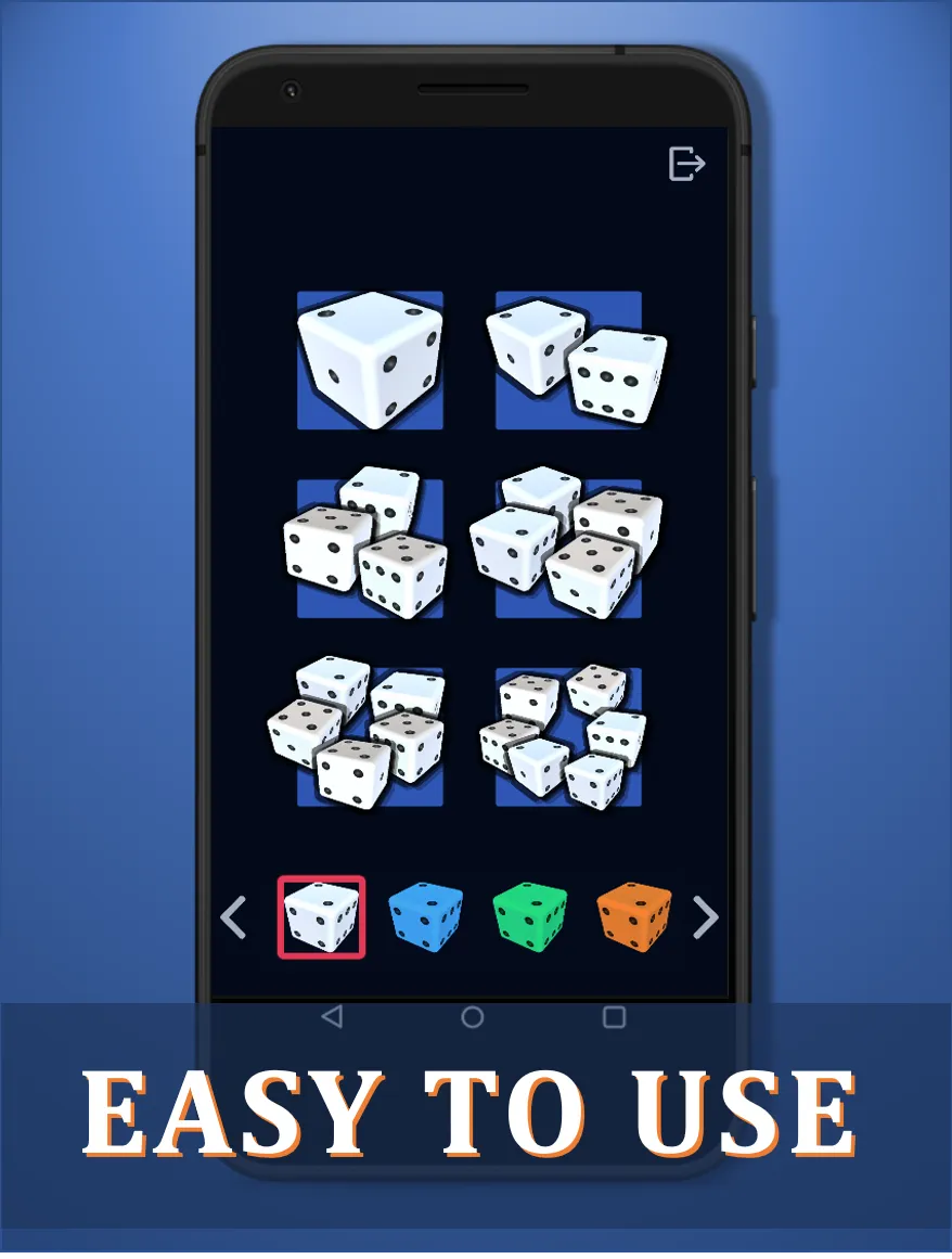 Dice rolling - 3D dice roller | Indus Appstore | Screenshot