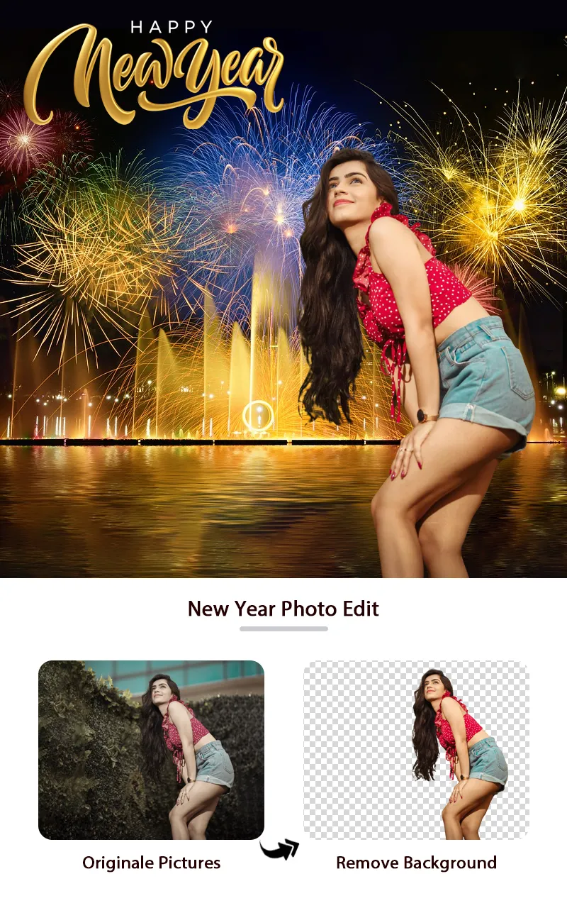 New Year Photo Editor | Indus Appstore | Screenshot