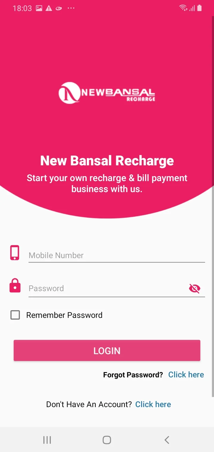 New Bansal Recharge | Indus Appstore | Screenshot