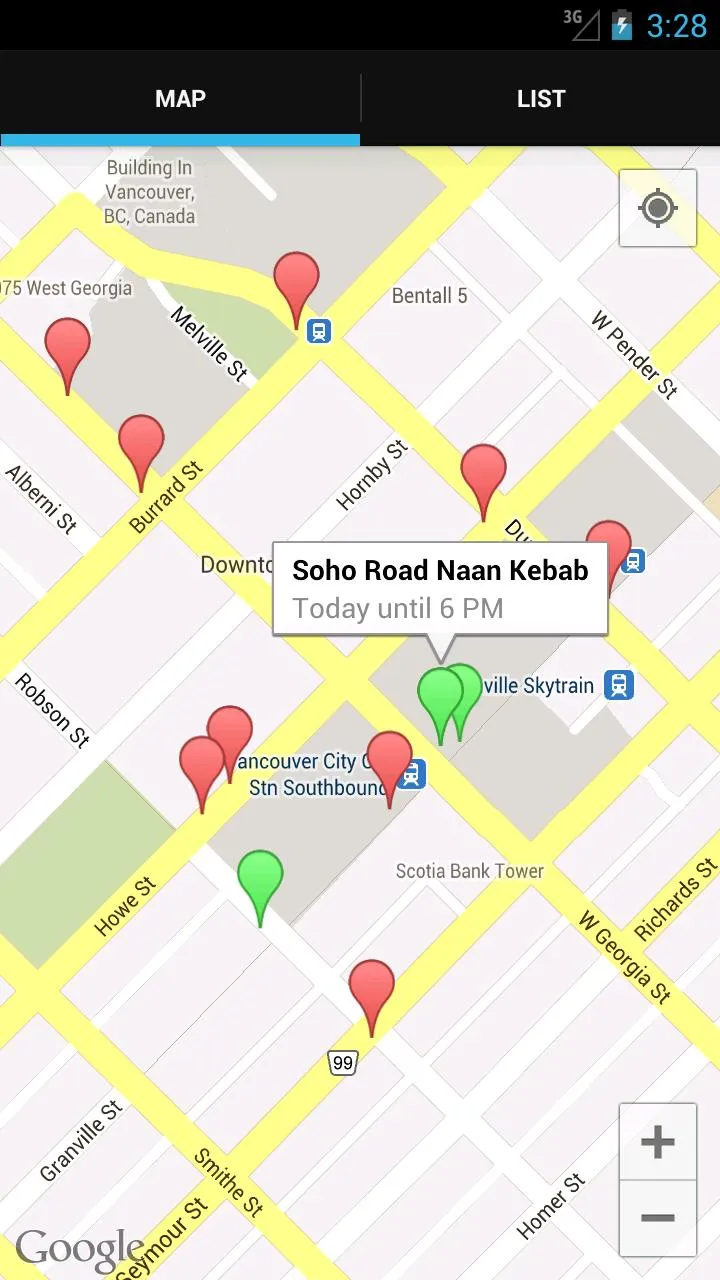 Street Food Vancouver | Indus Appstore | Screenshot