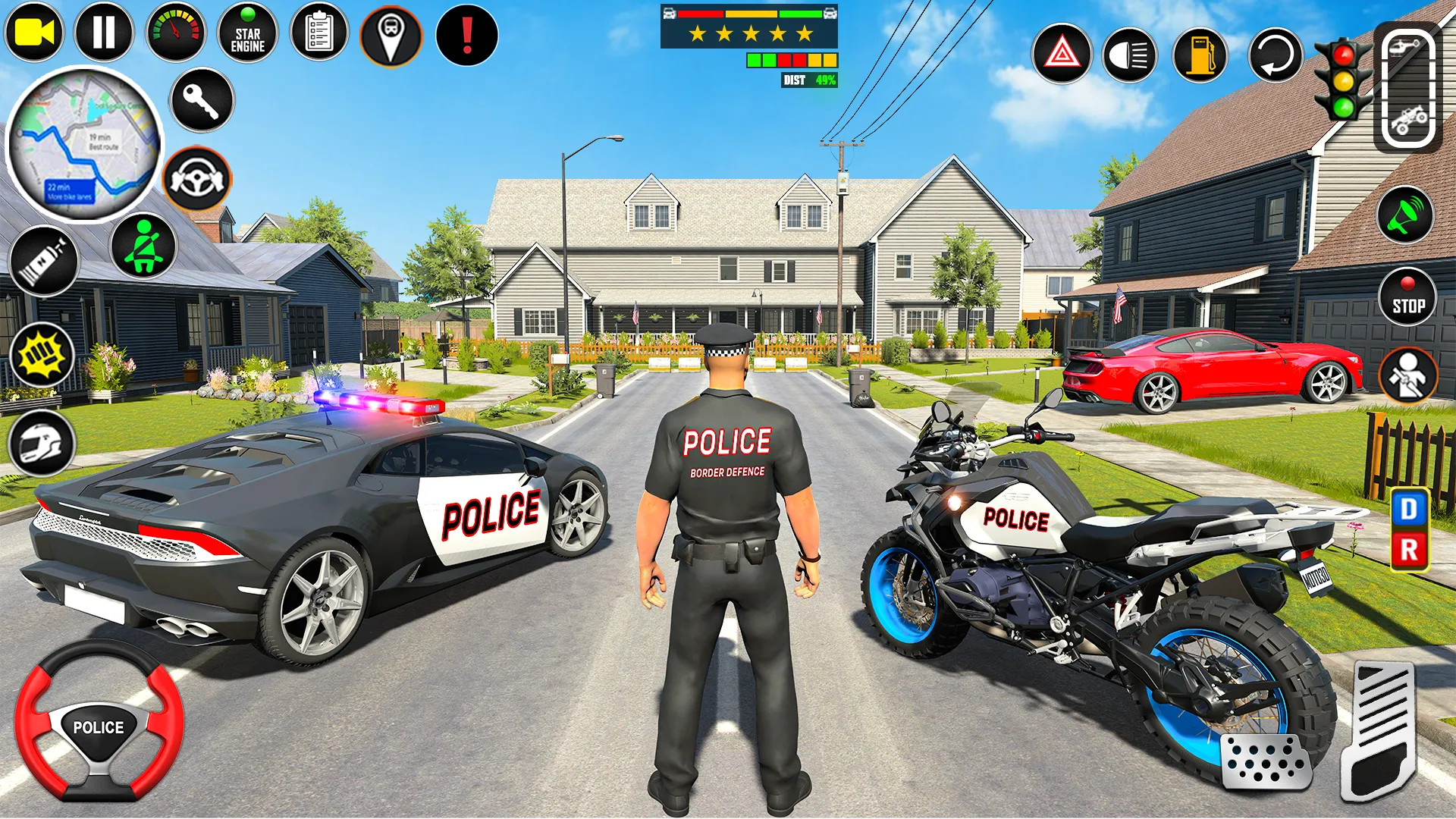 Indian Bike Crime Chase Games | Indus Appstore | Screenshot