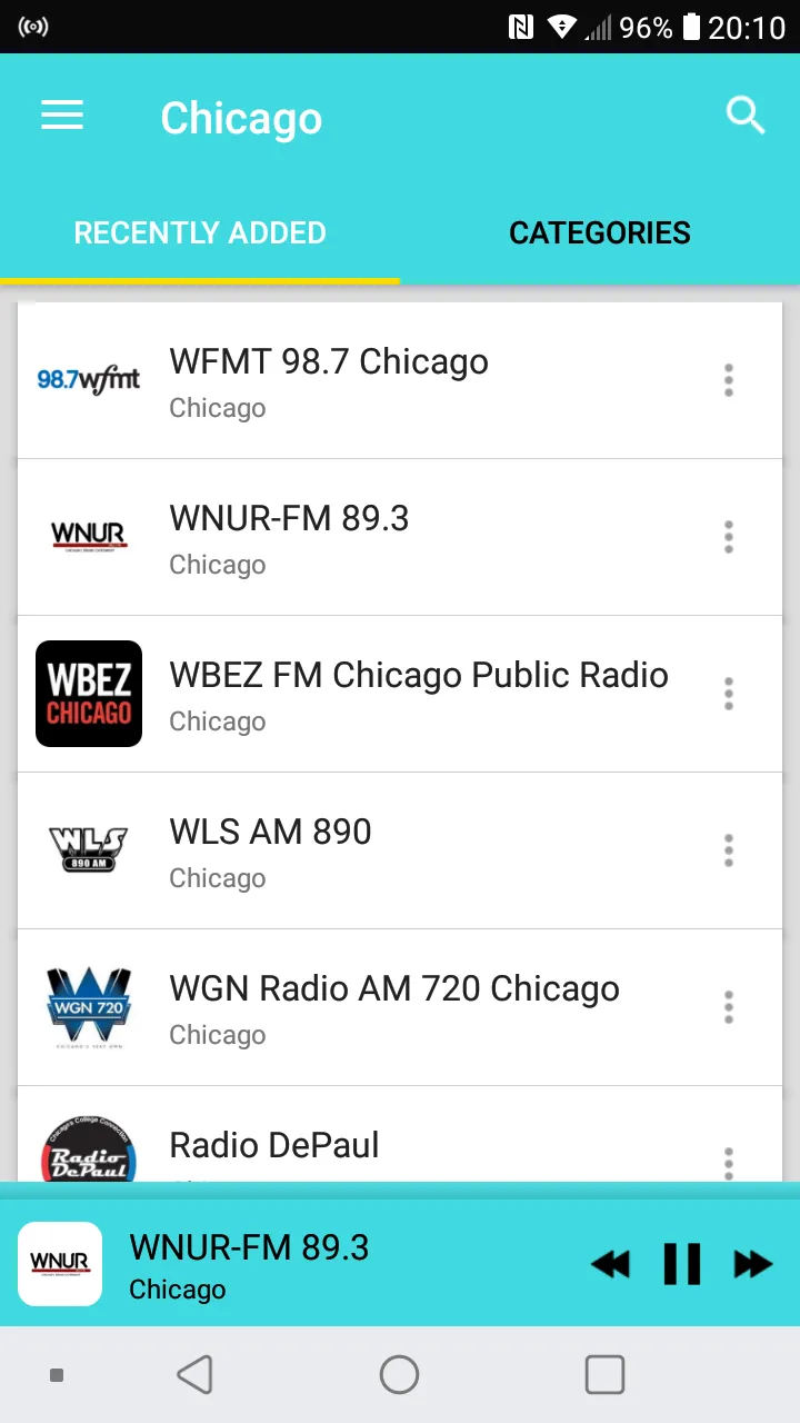 Radio Chicago | Indus Appstore | Screenshot