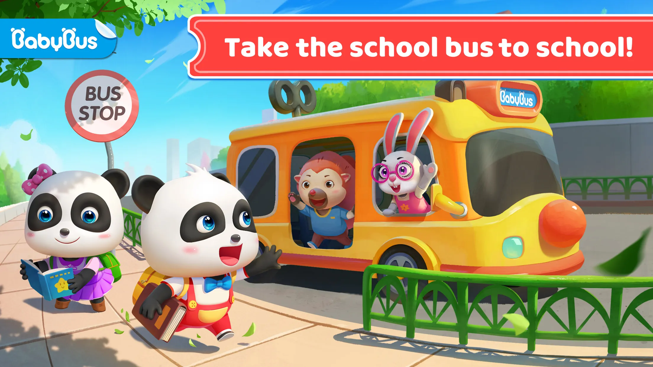 Baby Panda's School Bus | Indus Appstore | Screenshot